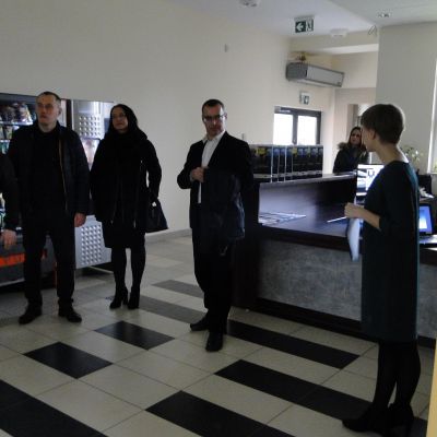 Zdjęcie - 4 - Delegacja z Ukrainy w Inkubatorze Przedsiębiorczości.