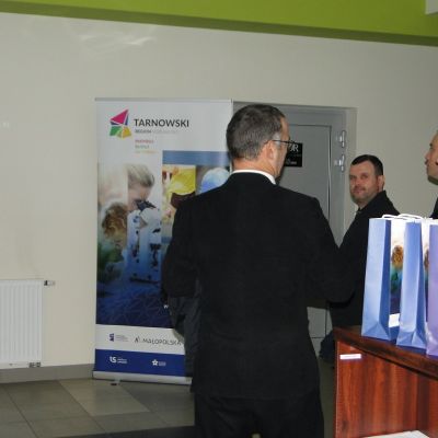 Delegacja z Ukrainy w Inkubatorze Przedsiębiorczości.
