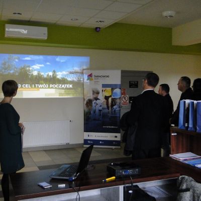 Zdjęcie - 10 - Delegacja z Ukrainy w Inkubatorze Przedsiębiorczości.